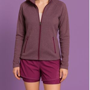 Athleta home run shorts PURPLE SIZE MEDIUM